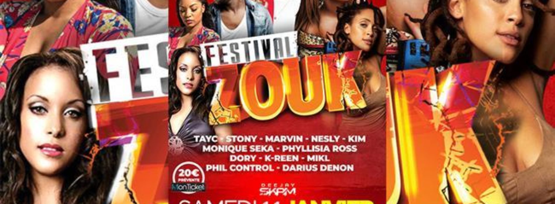 FESTIVAL ZOUK 10 ans By Dj Skam – Janvier 2020 / 30 min de video