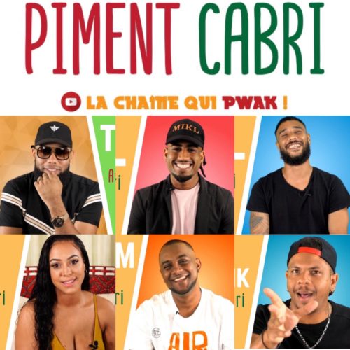 Découvre la chaîne Piment Cabri sur YouTube, d’info-divertissement 100% réunionnaise ! Interviews, reportages, sketchs… Piment Cabri, la chaîne qui pouak ! –  Avril 2020