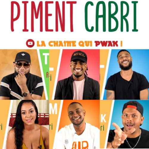 Découvre la chaîne Piment Cabri sur YouTube, d’info-divertissement 100% réunionnaise ! Interviews, reportages, sketchs… Piment Cabri, la chaîne qui pouak ! –  Avril 2020