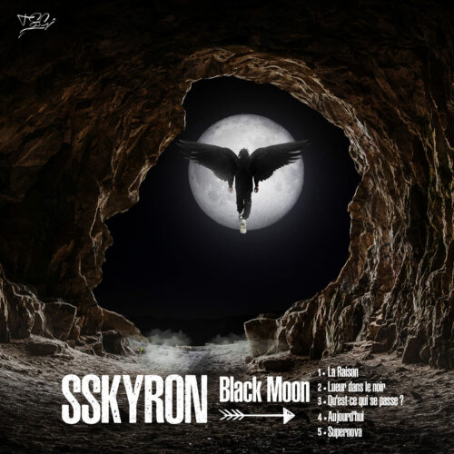 Découvre l’univers de BLACKMOON by SSKYRON – EP 5 titres – Octobre 2021
