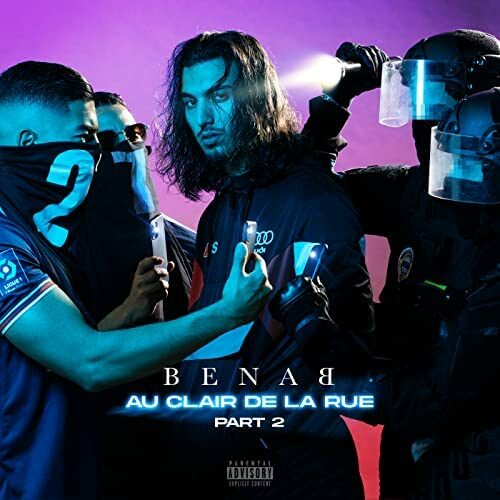 Découvre  l’album « Au clair de la rue (Part.2) » BENAB – P2 feat Zed (Clip officiel) 🔥💥🤍✨