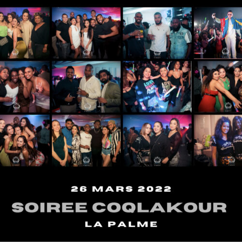 Découvre les photos « par @benjoyf» de La Soirée Coqlakour du 26 Mars 2022 à la PALME  – Avril 2022