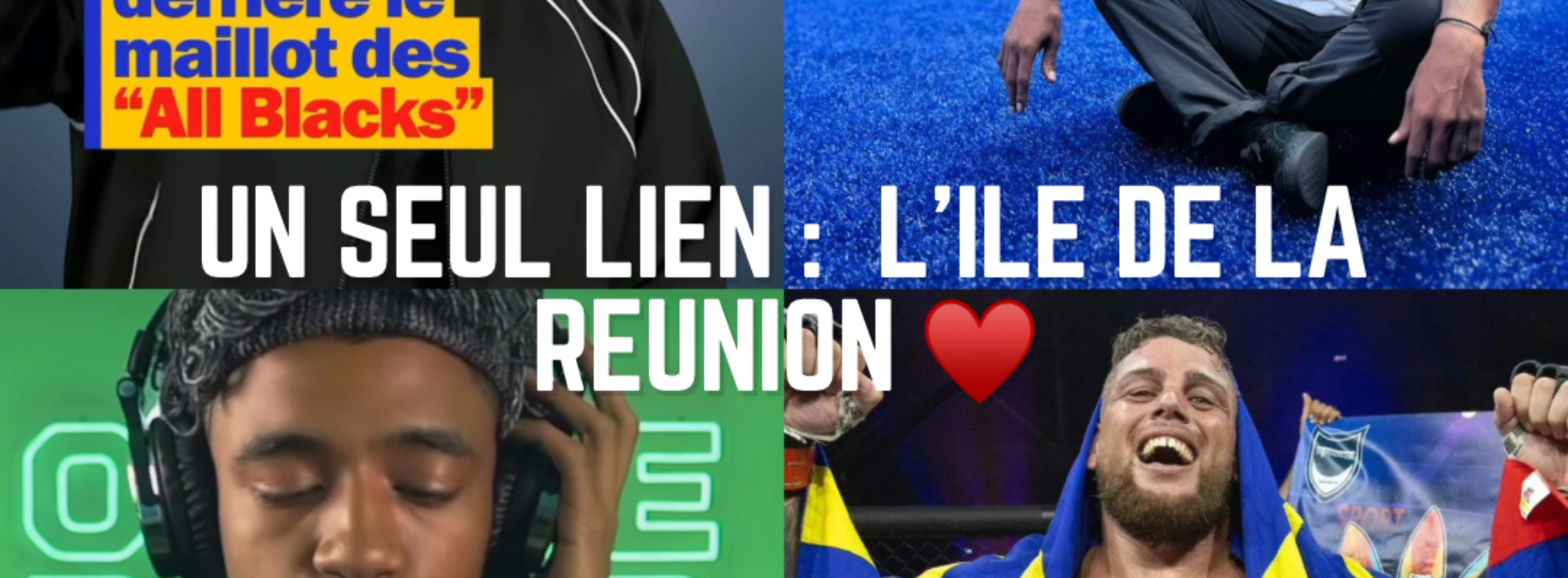Voici 4 personnalités qui  « met la renyon en lèr » cette semaine ( Fey the wolf, Nicolas Médea, Bu$hi, Anthony Morel ) .
